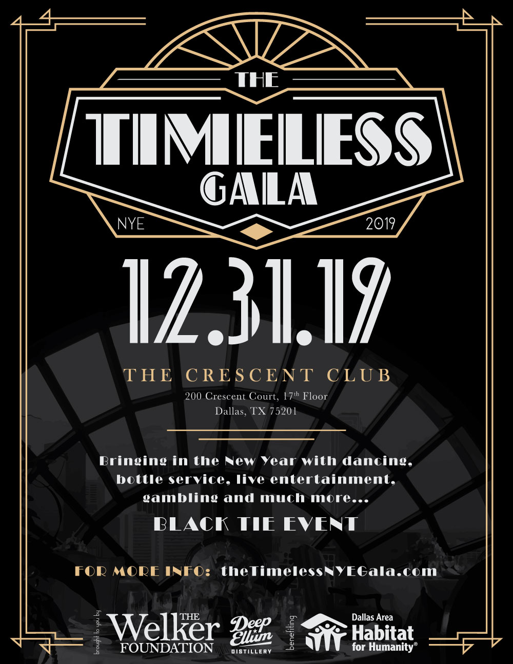 The Timeless NYE Gala 2018